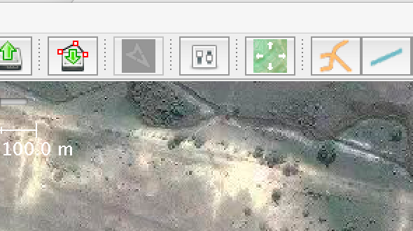 Deactivated mapillary download button