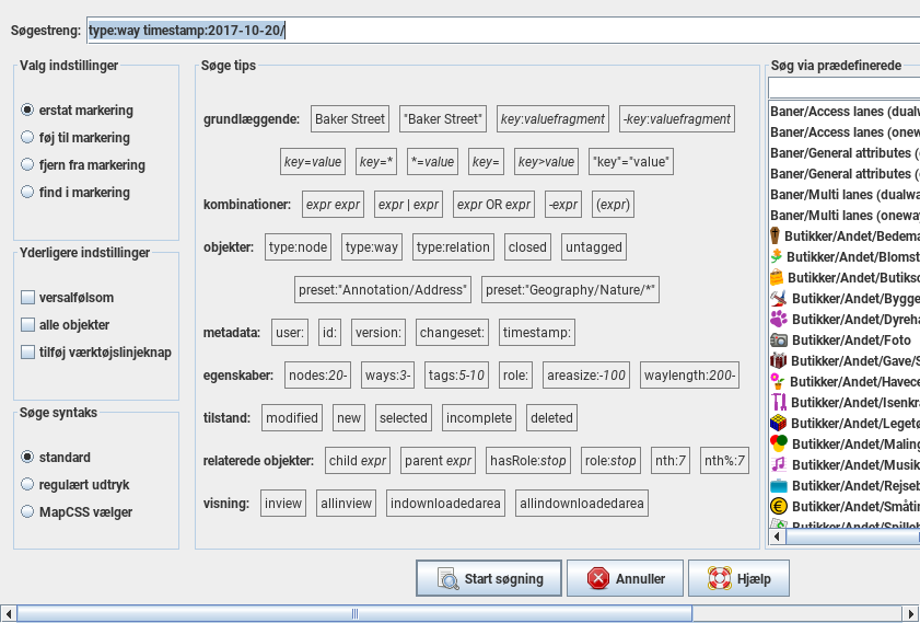 Find dialog Find dialog