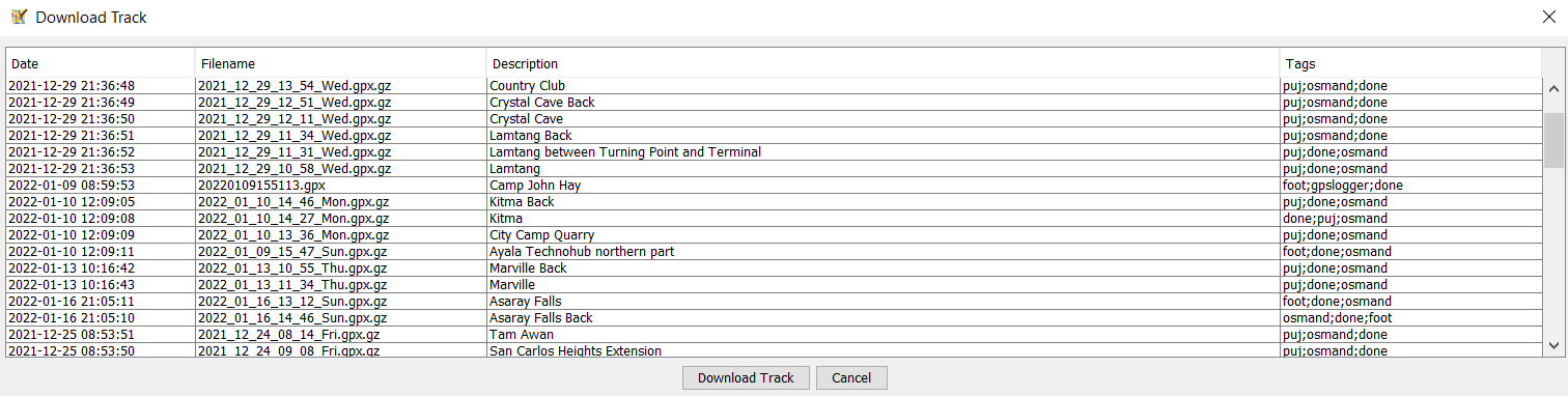 default column arrangement