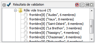 unsorted elements ('empty role found') unsorted elements ('empty role found')